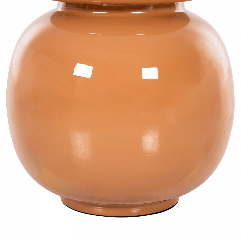 ΕΠΙΤΡΑΠΕΖΙΟ ΔΙΑΚΟΣΜΗΤΙΚΟ BAZO LINGON HM4233.09 ΜΕΤΑΛΛΟ ΣΟΜΟΝ-ΧΡΥΣΟ Φ21x37,5Υ