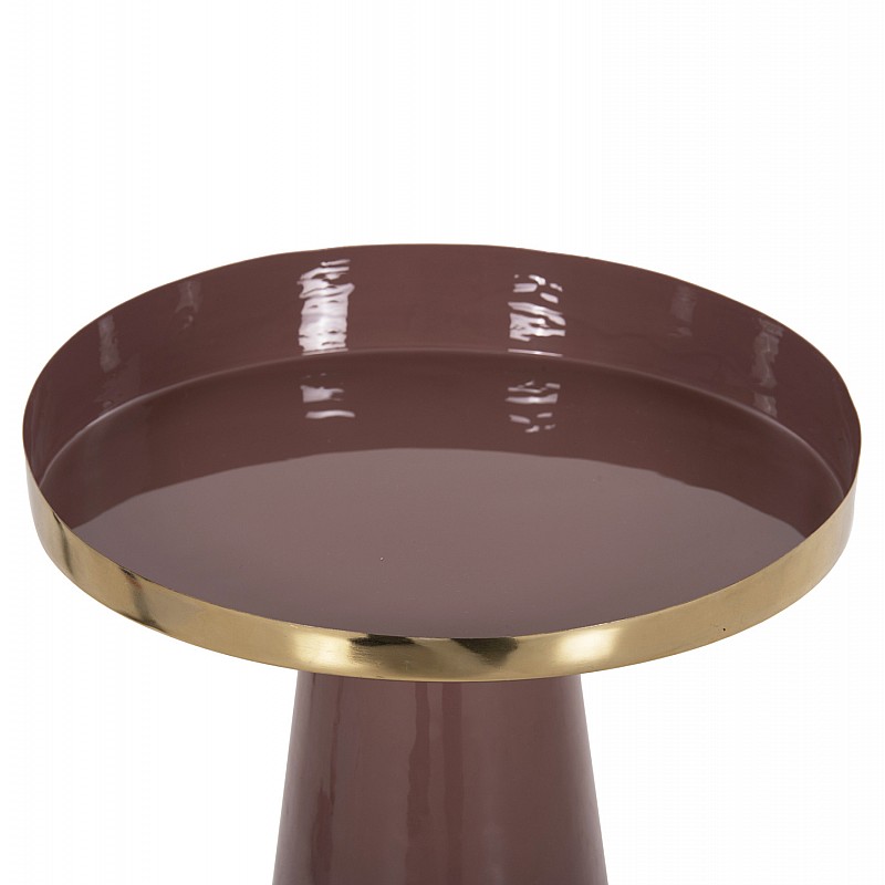 ΤΡΑΠΕΖΙ ΒΟΗΘΗΤΙΚΟ LATUR HM4250.06 ΜΕΤΑΛΛΟ ΣΕ ΚΑΦΕΚΟΚΚΙΝΟ-ΧΡΥΣΟ Φ30,5x39-42Υ εκ. ΤΡΑΠΕΖΙ ΒΟΗΘΗΤΙΚΟ LATUR HM4250.06 ΜΕΤΑΛΛΟ ΣΕ ΚΑΦΕΚΟΚΚΙΝΟ-ΧΡΥΣΟ Φ30,5x39-42Υ εκ.