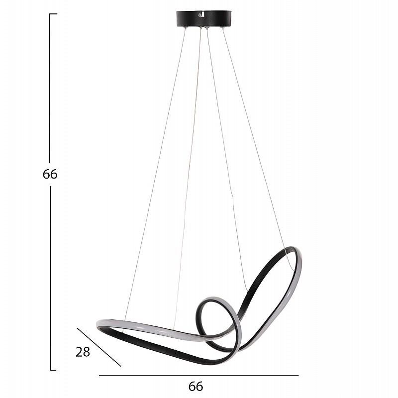 ΦΩΤΙΣΤΙΚΟ ΟΡΟΦΗΣ ΜΑΥΡΟ LED HM7522.03 52x28x66Υ εκ. ΦΩΤΙΣΤΙΚΟ ΟΡΟΦΗΣ ΜΑΥΡΟ LED HM7522.03 52x28x66Υ εκ.