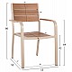 ΠΟΛΥΘΡΟΝΑ ΑΛΟΥΜΙΝΙΟΥ SAGA HM5127.04 ΣΑΜΠΑΝΙ ΜΕ POLYWOOD 55x52x86Yεκ. ΠΟΛΥΘΡΟΝΑ ΑΛΟΥΜΙΝΙΟΥ SAGA HM5127.04 ΣΑΜΠΑΝΙ ΜΕ POLYWOOD 55x52x86Yεκ.