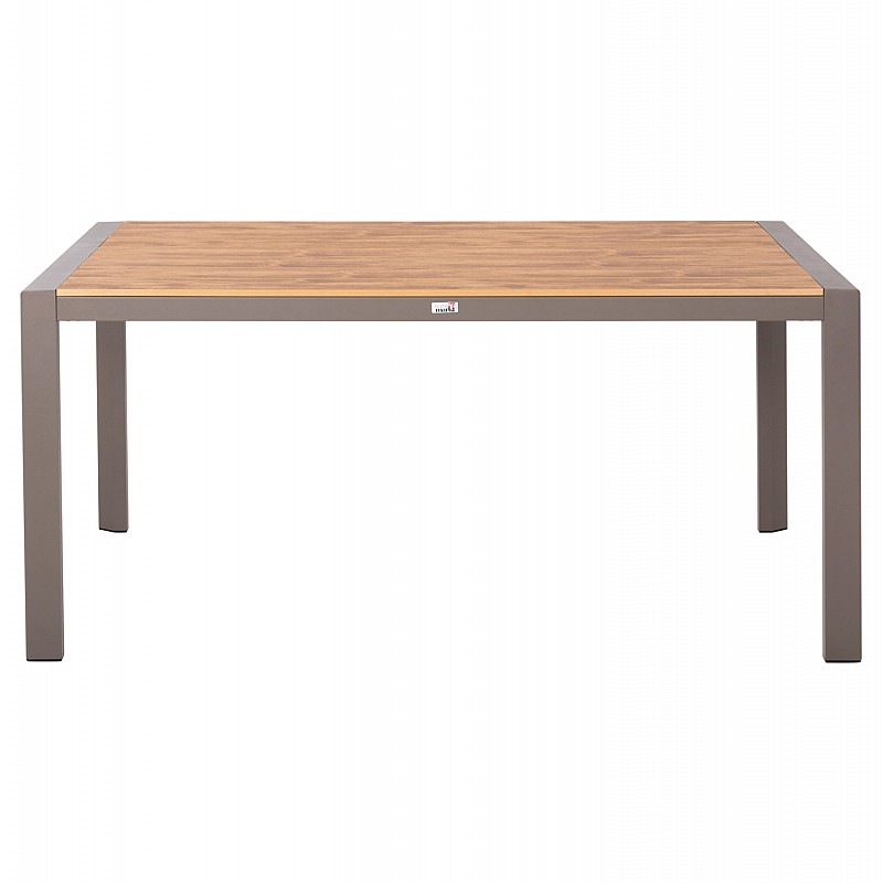 ΤΡΑΠΕΖΙ ΕΞΩΤ.ΧΩΡΟΥ GOYA HM6059.04 ΑΛΟΥΜΙΝΙΟ ΣΑΜΠΑΝΙ & POLYWOOD 160X80Χ75Υεκ.