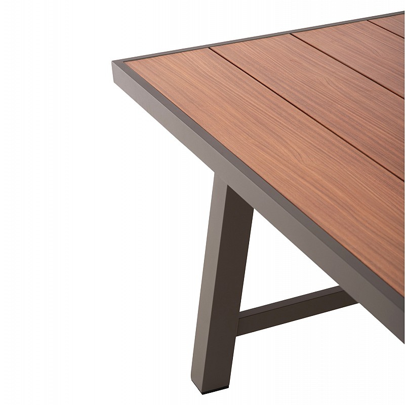 ΤΡΑΠΕΖΙ ΑΛΟΥΜΙΝΙΟΥ GOBAR HM6060.04 ΣΑΜΠΑΝΙ ΜΕ ΕΠΙΦΑΝΕΙΑ ΑΠΟΜΙΜΗΣΗΣ ΞΥΛΟΥ 240Χ105Χ75Υεκ. ΤΡΑΠΕΖΙ ΑΛΟΥΜΙΝΙΟΥ GOBAR HM6060.04 ΣΑΜΠΑΝΙ ΜΕ ΕΠΙΦΑΝΕΙΑ ΑΠΟΜΙΜΗΣΗΣ ΞΥΛΟΥ 240Χ105Χ75Υεκ.