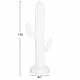 ΔΙΑΚΟΣΜΗΤΙΚΟΣ ΚΑΚΤΟΣ ΔΑΠΕΔΟΥ CACTUS HM4386.02L ΓΥΨΟΣ ΣΕ ΛΕΥΚΟ 63x37x150Υεκ.