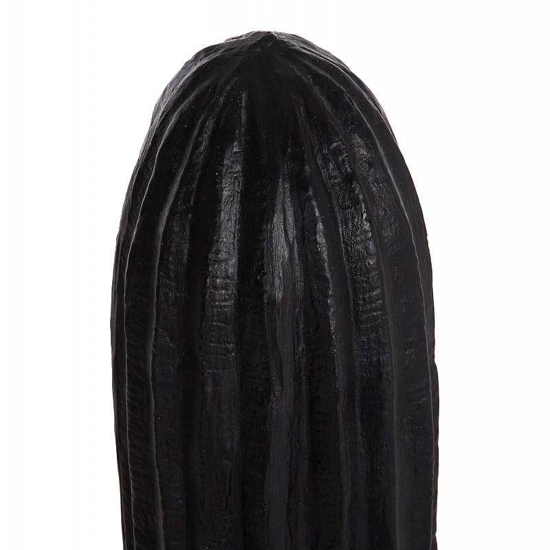 ΔΙΑΚΟΣΜΗΤΙΚΟΣ ΚΑΚΤΟΣ ΔΑΠΕΔΟΥ CACTUS HM4386.01L ΓΥΨΟΣ ΣΕ ΜΑΥΡΟ 63x37x150Υεκ.