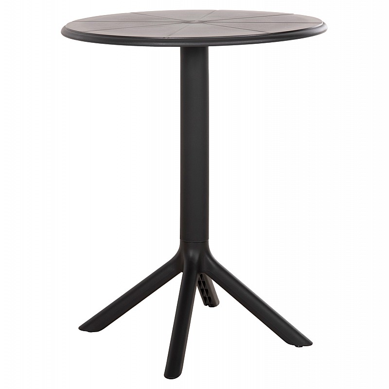 ΤΡΑΠΕΖΙ ΠΟΛΥΠΡΟΠΥΛΕΝΙΟΥ ΣΤΡΟΓΓΥΛΟ TERRIN HM6124.12 ΜΑΥΡΟ Φ60x75Υεκ. ΤΡΑΠΕΖΙ ΠΟΛΥΠΡΟΠΥΛΕΝΙΟΥ ΣΤΡΟΓΓΥΛΟ TERRIN HM6124.12 ΜΑΥΡΟ Φ60x75Υεκ.