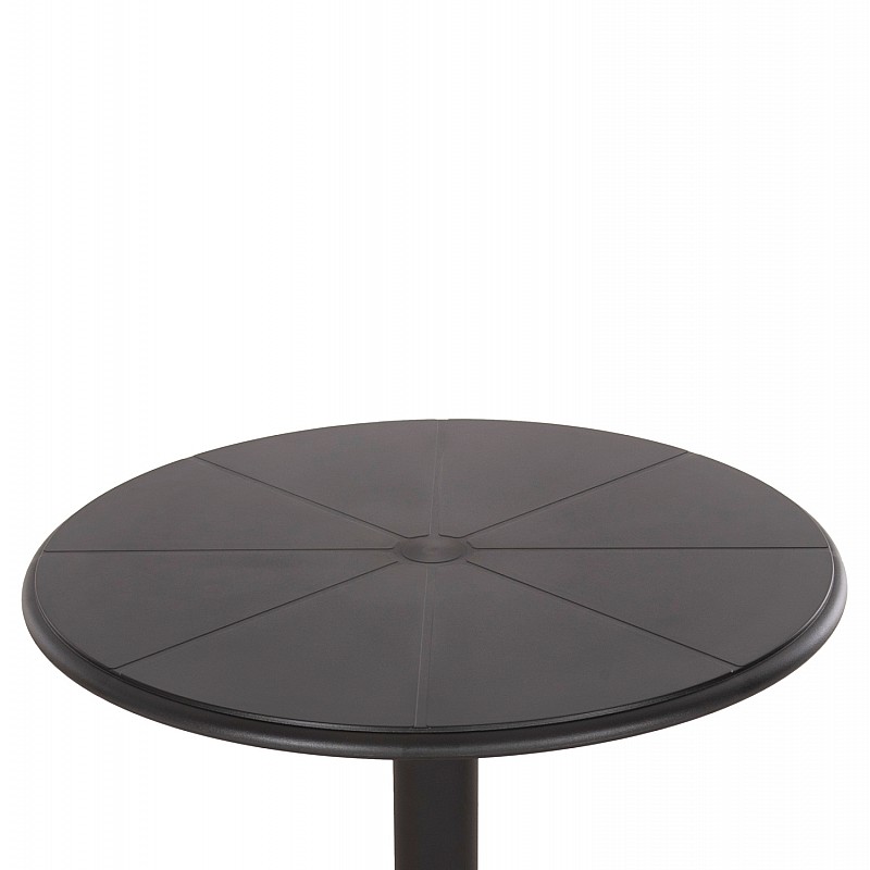 ΤΡΑΠΕΖΙ ΠΟΛΥΠΡΟΠΥΛΕΝΙΟΥ ΣΤΡΟΓΓΥΛΟ TERRIN HM6124.12 ΜΑΥΡΟ Φ60x75Υεκ. ΤΡΑΠΕΖΙ ΠΟΛΥΠΡΟΠΥΛΕΝΙΟΥ ΣΤΡΟΓΓΥΛΟ TERRIN HM6124.12 ΜΑΥΡΟ Φ60x75Υεκ.