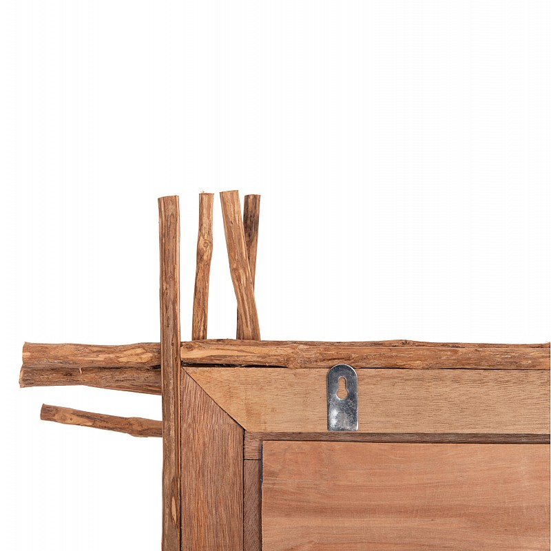 ΚΑΘΡΕΠΤΗΣ ΤΟΙΧΟΥ TWIGGER HM4442 DRIFTWOOD ΣΕ ΦΥΣΙΚΟ ΧΡΩΜΑ 80x15x100Υεκ