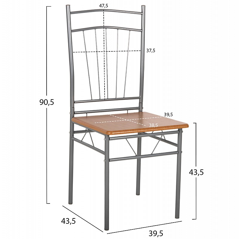 ΣΕΤ ΤΡΑΠΕΖΑΡΙΑΣ 5ΤΜΧ PEARY HM9416.12 ΜΕΤΑΛΛΟ ΑΣΗΜΙ-MDF ΣΟΝΑΜΑ 110x60x74Yεκ. ΣΕΤ ΤΡΑΠΕΖΑΡΙΑΣ 5ΤΜΧ PEARY HM9416.12 ΜΕΤΑΛΛΟ ΑΣΗΜΙ-MDF ΣΟΝΑΜΑ 110x60x74Yεκ.