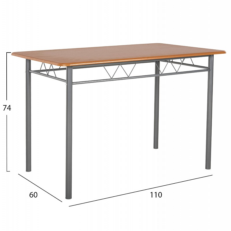 ΣΕΤ ΤΡΑΠΕΖΑΡΙΑΣ 5ΤΜΧ PEARY HM9416.12 ΜΕΤΑΛΛΟ ΑΣΗΜΙ-MDF ΣΟΝΑΜΑ 110x60x74Yεκ. ΣΕΤ ΤΡΑΠΕΖΑΡΙΑΣ 5ΤΜΧ PEARY HM9416.12 ΜΕΤΑΛΛΟ ΑΣΗΜΙ-MDF ΣΟΝΑΜΑ 110x60x74Yεκ.