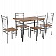 ΣΕΤ ΤΡΑΠΕΖΑΡΙΑΣ 5ΤΜΧ PEARY HM9416.12 ΜΕΤΑΛΛΟ ΑΣΗΜΙ-MDF ΣΟΝΑΜΑ 110x60x74Yεκ. ΣΕΤ ΤΡΑΠΕΖΑΡΙΑΣ 5ΤΜΧ PEARY HM9416.12 ΜΕΤΑΛΛΟ ΑΣΗΜΙ-MDF ΣΟΝΑΜΑ 110x60x74Yεκ.