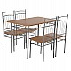 ΣΕΤ ΤΡΑΠΕΖΑΡΙΑΣ 5ΤΜΧ PEARY HM9416.12 ΜΕΤΑΛΛΟ ΑΣΗΜΙ-MDF ΣΟΝΑΜΑ 110x60x74Yεκ. ΣΕΤ ΤΡΑΠΕΖΑΡΙΑΣ 5ΤΜΧ PEARY HM9416.12 ΜΕΤΑΛΛΟ ΑΣΗΜΙ-MDF ΣΟΝΑΜΑ 110x60x74Yεκ.