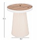 ΤΡΑΠΕΖΑΚΙ ΒΟΗΘΗΤΙΚΟ DENTON HM18023.02 MDF TOP ΦΥΣΙΚΟ ΞΥΛΟΥ-ΒΑΣΗ ΛΕΥΚΗ Φ45x51,5Υεκ. ΤΡΑΠΕΖΑΚΙ ΒΟΗΘΗΤΙΚΟ DENTON HM18023.02 MDF TOP ΦΥΣΙΚΟ ΞΥΛΟΥ-ΒΑΣΗ ΛΕΥΚΗ Φ45x51,5Υεκ.