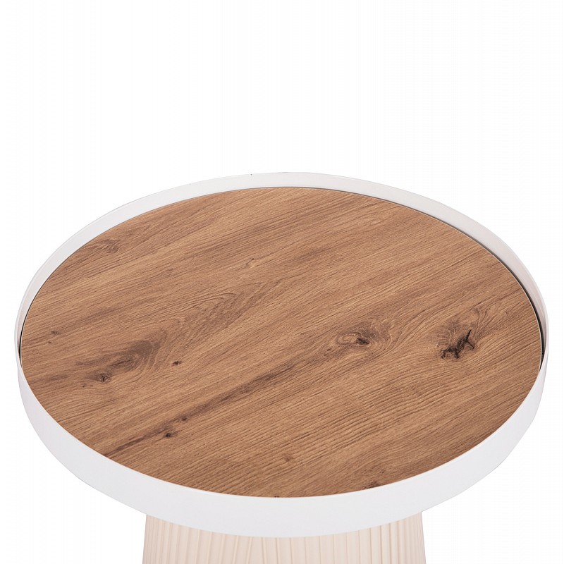 ΤΡΑΠΕΖΑΚΙ ΒΟΗΘΗΤΙΚΟ DENTON HM18023.02 MDF TOP ΦΥΣΙΚΟ ΞΥΛΟΥ-ΒΑΣΗ ΛΕΥΚΗ Φ45x51,5Υεκ. ΤΡΑΠΕΖΑΚΙ ΒΟΗΘΗΤΙΚΟ DENTON HM18023.02 MDF TOP ΦΥΣΙΚΟ ΞΥΛΟΥ-ΒΑΣΗ ΛΕΥΚΗ Φ45x51,5Υεκ.