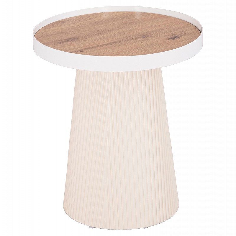 ΤΡΑΠΕΖΑΚΙ ΒΟΗΘΗΤΙΚΟ DENTON HM18023.02 MDF TOP ΦΥΣΙΚΟ ΞΥΛΟΥ-ΒΑΣΗ ΛΕΥΚΗ Φ45x51,5Υεκ. ΤΡΑΠΕΖΑΚΙ ΒΟΗΘΗΤΙΚΟ DENTON HM18023.02 MDF TOP ΦΥΣΙΚΟ ΞΥΛΟΥ-ΒΑΣΗ ΛΕΥΚΗ Φ45x51,5Υεκ.