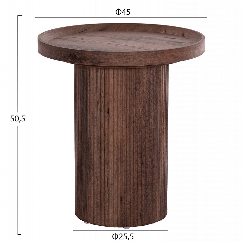 ΒΟΗΘΗΤΙΚΟ ΤΡΑΠΕΖΙ MARGON HM18027 MDF ΣΕ ΣΚΟΥΡΟ ΚΑΦΕ ΞΥΛΟΥ Φ45x50,5Υεκ. ΒΟΗΘΗΤΙΚΟ ΤΡΑΠΕΖΙ MARGON HM18027 MDF ΣΕ ΣΚΟΥΡΟ ΚΑΦΕ ΞΥΛΟΥ Φ45x50,5Υεκ.