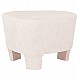 ΤΡΑΠΕΖΙ ΣΑΛΟΝΙΟΥ ΣΕΙΡΑ SANTORINI HM18053 MDF ΣΕ ΥΠΟΛΕΥΚΟ ΧΡΩΜΑ 54x61x40,5Υεκ.