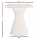 ΤΡΑΠΕΖΙ ΤΡΑΠΕΖΑΡΙΑΣ ΣΤΡΟΓΓΥΛΟ ΣΕΙΡΑ SANTORINI HM18055 MDF ΥΠΟΛΕΥΚΟ ΧΡΩΜΑ Φ77x76Υεκ. ΤΡΑΠΕΖΙ ΤΡΑΠΕΖΑΡΙΑΣ ΣΤΡΟΓΓΥΛΟ ΣΕΙΡΑ SANTORINI HM18055 MDF ΥΠΟΛΕΥΚΟ ΧΡΩΜΑ Φ77x76Υεκ.