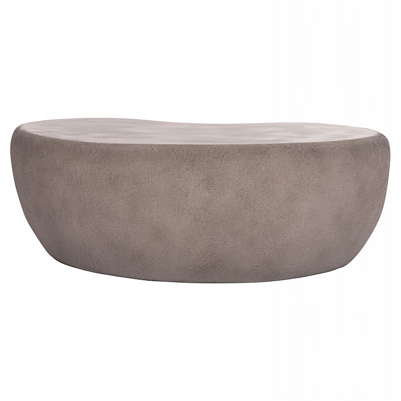 ΤΡΑΠΕΖΙ ΣΑΛΟΝΙΟΥ GERSON HM18151.03L FIBER CEMENT ΣΕ ΓΚΡΙ--122x78,5x40Υεκ.