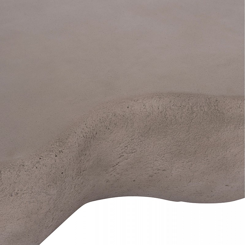 ΤΡΑΠΕΖΙ ΣΑΛΟΝΙΟΥ GERSON HM18151.03L FIBER CEMENT ΣΕ ΓΚΡΙ--122x78,5x40Υεκ.