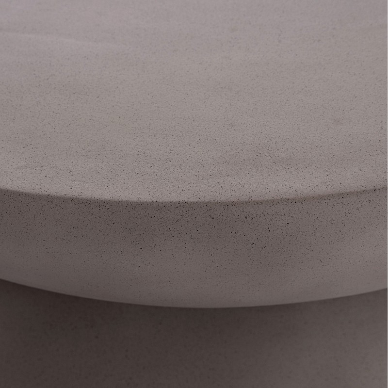 ΤΡΑΠΕΖΙ ΣΑΛΟΝΙΟΥ ANNA HM18158.03 FIBER CEMENT ΣΕ ΓΚΡΙ--Φ92x44.5Υεκ