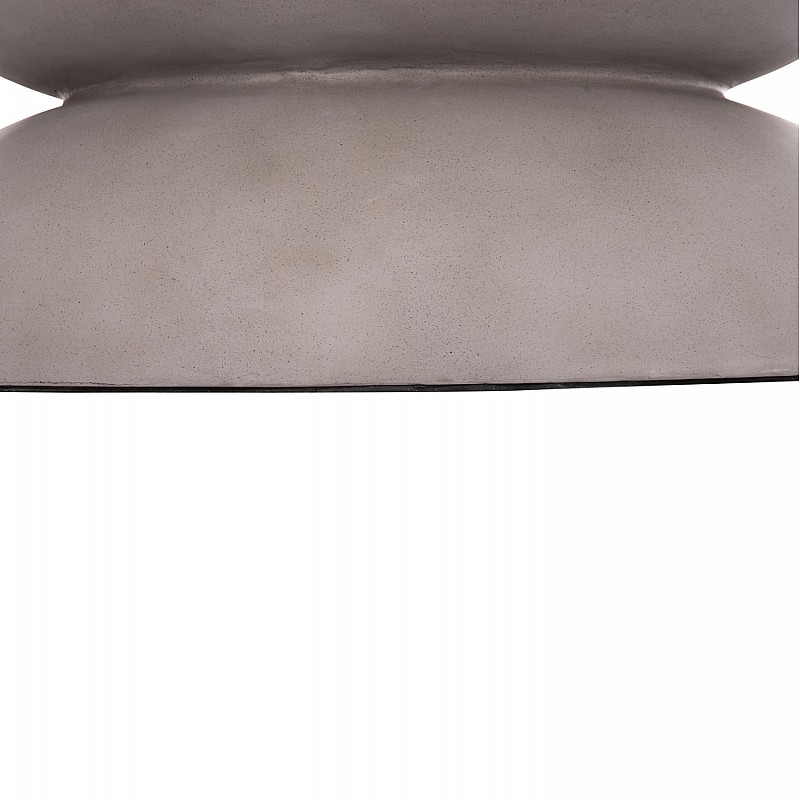 ΤΡΑΠΕΖΙ ΣΑΛΟΝΙΟΥ ANNA HM18158.03 FIBER CEMENT ΣΕ ΓΚΡΙ--Φ92x44.5Υεκ