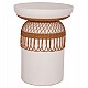 ΤΡΑΠΕΖΙ ΤΡΑΠΕΖΑΡΙΑΣ PRILEP HM18159.02 FIBER CEMENT ΛΕΥΚΟ & RATTAN--Φ60x76,5Υεκ ΤΡΑΠΕΖΙ ΤΡΑΠΕΖΑΡΙΑΣ PRILEP HM18159.02 FIBER CEMENT ΛΕΥΚΟ & RATTAN--Φ60x76,5Υεκ