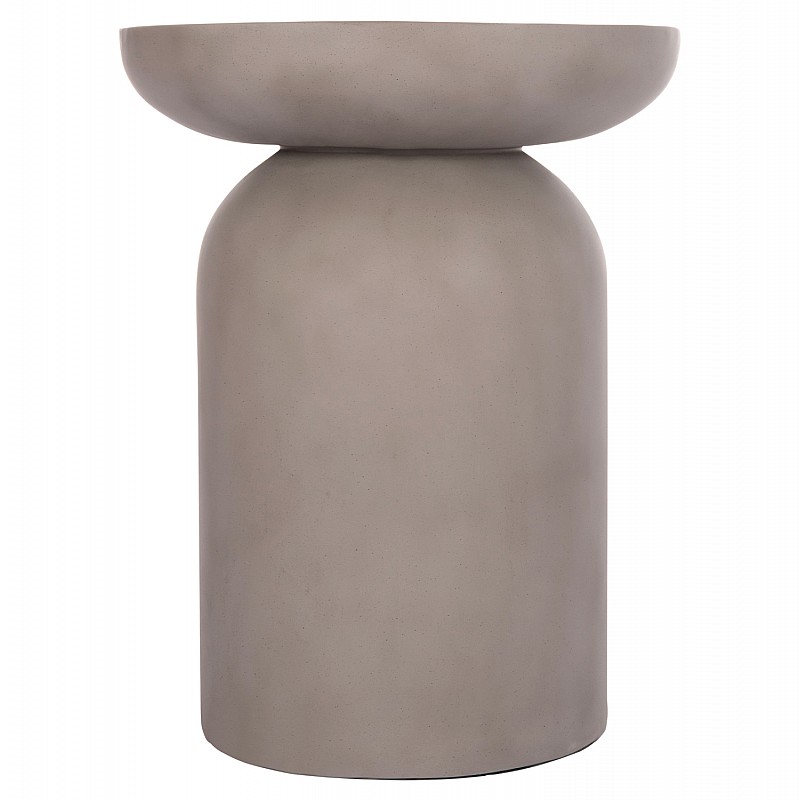 ΒΟΗΘΗΤΙΚΟ ΤΡΑΠΕΖΙ ANNA HM18160.03 FIBER CEMENT ΣΕ ΓΚΡΙ--Φ60x76Υεκ.