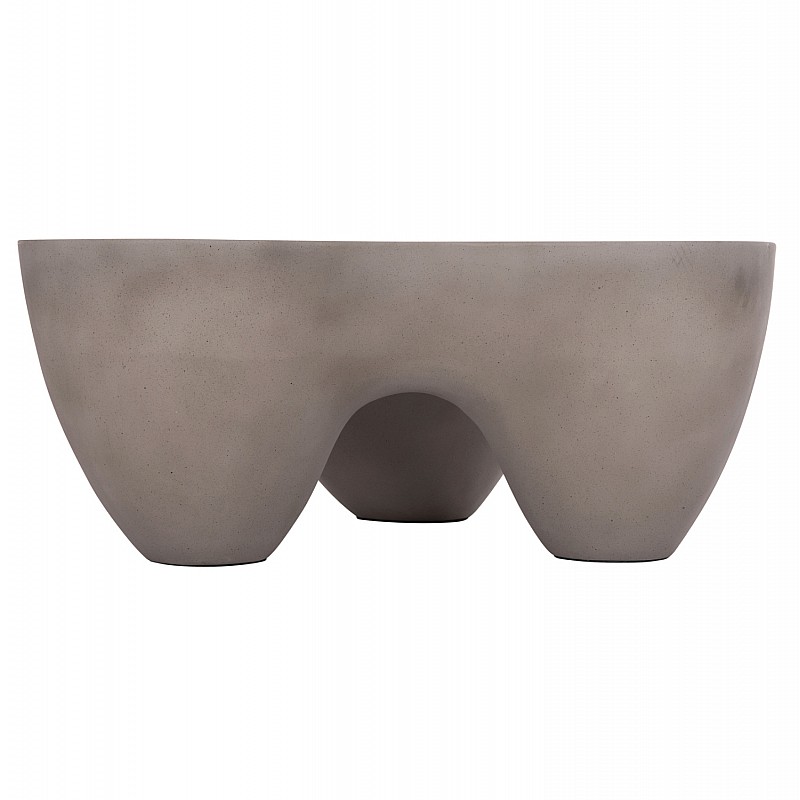 ΤΡΑΠΕΖΙ ΣΑΛΟΝΙΟΥ SALLEN HM18161.03 FIBER CEMENT ΣΕ ΓΚΡΙ--108x94x38,5Υεκ.