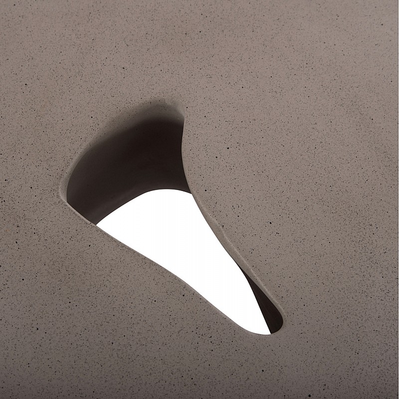 ΤΡΑΠΕΖΙ ΣΑΛΟΝΙΟΥ SALLEN HM18161.03 FIBER CEMENT ΣΕ ΓΚΡΙ--108x94x38,5Υεκ.