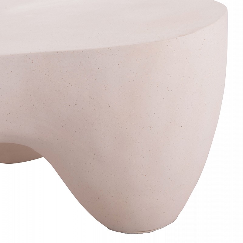 ΤΡΑΠΕΖΙ ΣΑΛΟΝΙΟΥ SALLEN HM18161.02 FIBER CEMENT ΣΕ ΛΕΥΚΟ--108x94x38,5Υεκ.