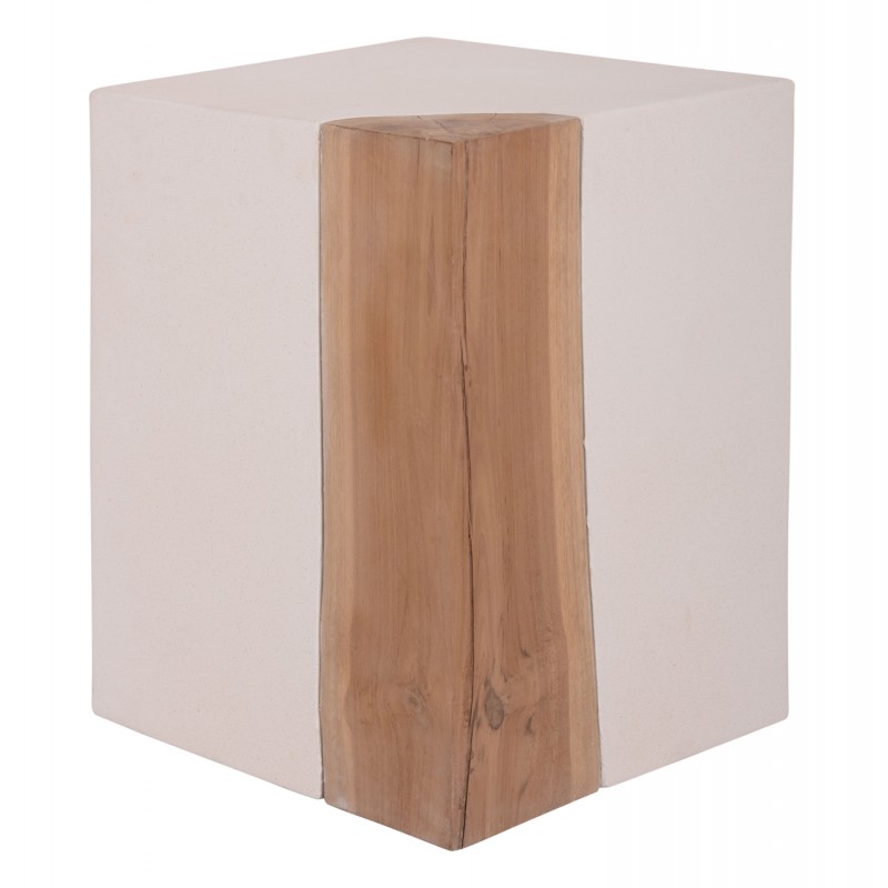 ΒΟΗΘΗΤΙΚΟ ΤΡΑΠΕΖΙ LEIA HM18163.02 FIBER CEMENT ΛΕΥΚΟ-ΞΥΛΟ TEAK 32.5x32.5x46Υεκ. ΒΟΗΘΗΤΙΚΟ ΤΡΑΠΕΖΙ LEIA HM18163.02 FIBER CEMENT ΛΕΥΚΟ-ΞΥΛΟ TEAK 32.5x32.5x46Υεκ.