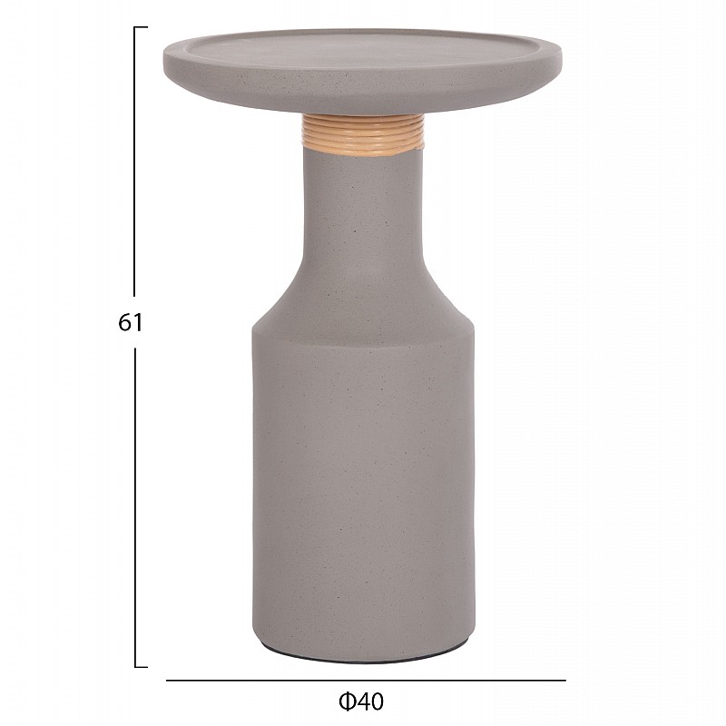 ΒΟΗΘΗΤΙΚΟ ΤΡΑΠΕΖΙ TRED(T) HM18169.03 FIBER CEMENT ΓΚΡΙ-ΦΥΣΙΚΟ RATTAN--Φ40x61Υεκ. ΒΟΗΘΗΤΙΚΟ ΤΡΑΠΕΖΙ TRED(T) HM18169.03 FIBER CEMENT ΓΚΡΙ-ΦΥΣΙΚΟ RATTAN--Φ40x61Υεκ.