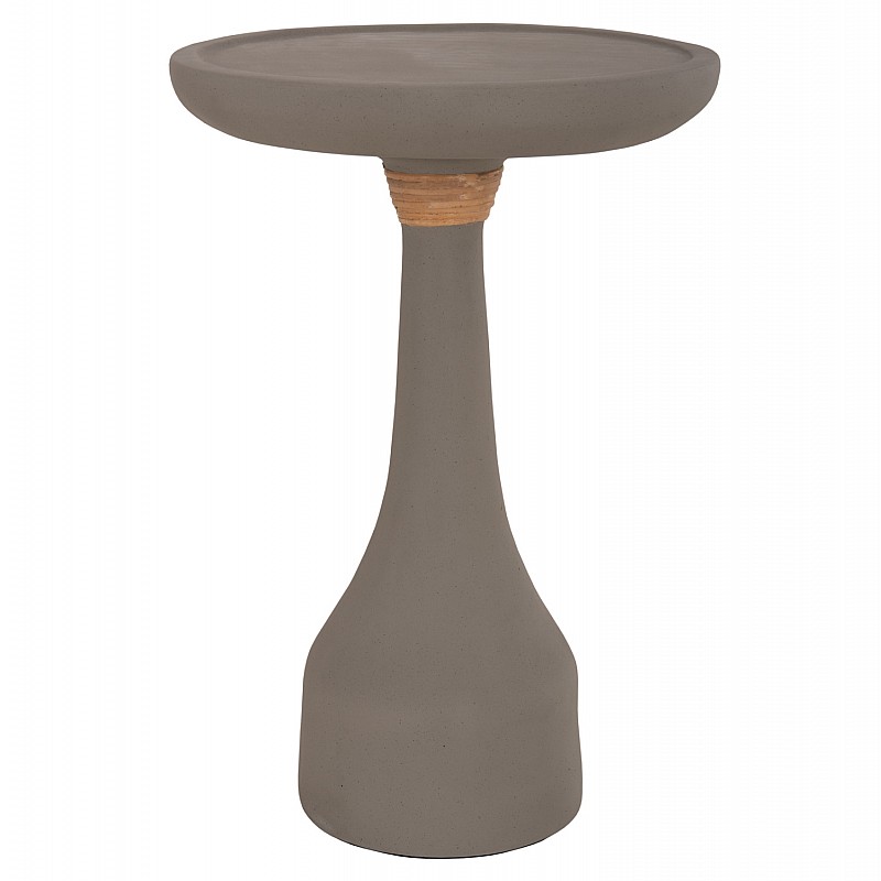 ΒΟΗΘΗΤΙΚΟ ΤΡΑΠΕΖΙ ΓΙΑ ΛΑΜΠΑΤΕΡ TORG HM18170.03 FIBER CEMENT ΓΚΡΙ Φ41x62Υεκ.