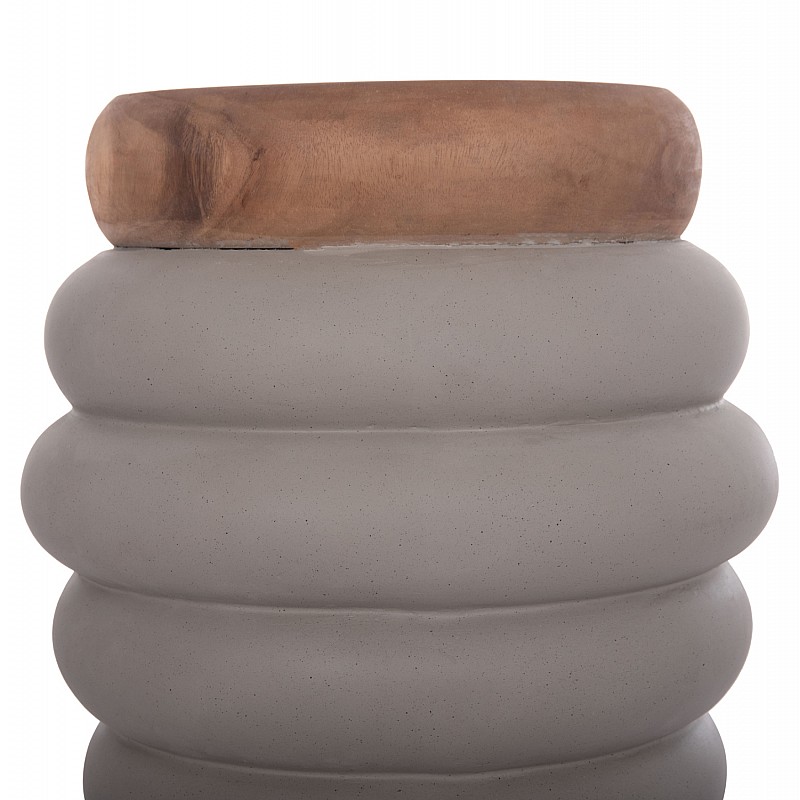 ΤΡΑΠΕΖΙ ΒΟΗΘΗΤΙΚΟ PUFFAT HM18172.03 FIBER CEMENT ΓΚΡΙ- ΞΥΛΟ TEAK TOP Φ45x46Υεκ. ΤΡΑΠΕΖΙ ΒΟΗΘΗΤΙΚΟ PUFFAT HM18172.03 FIBER CEMENT ΓΚΡΙ- ΞΥΛΟ TEAK TOP Φ45x46Υεκ.
