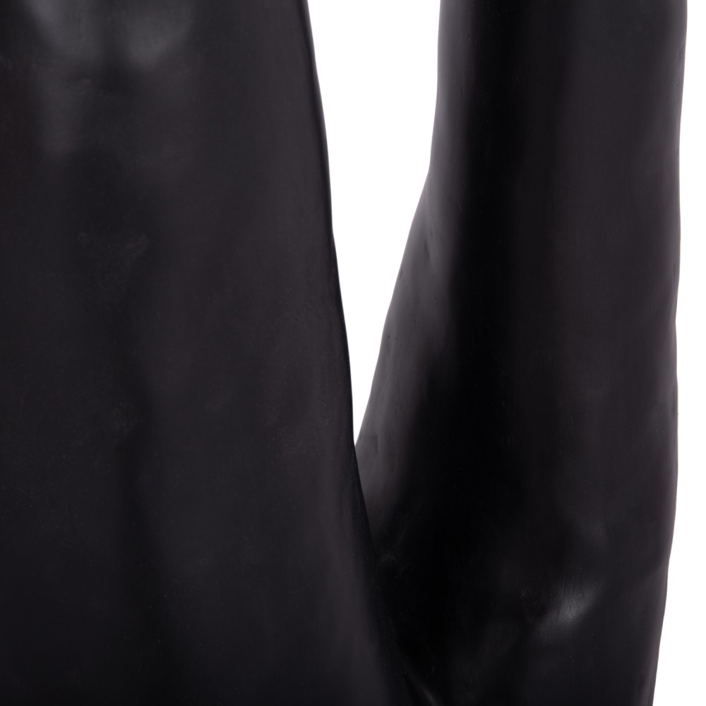 ΔΙΑΚΟΣΜΗΤΙΚΟ ΦΩΤΙΣΤΙΚΟ ΔΑΠΕΔΟΥ TUSKEN HM4702.01 FIBER CEMENT-ΜΑΥΡΟ 50x43x145Υεκ.