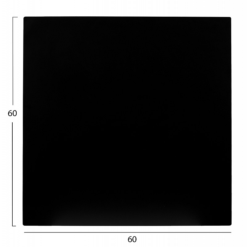 ΕΠΙΦΑΝΕΙΑ ΤΡΑΠΕΖΙΟΥ HPL ΤΕΤΡΑΓΩΝΗ HM5837.21 ΜΑΥΡΟ 60x60εκ. ΕΠΙΦΑΝΕΙΑ ΤΡΑΠΕΖΙΟΥ HPL ΤΕΤΡΑΓΩΝΗ HM5837.21 ΜΑΥΡΟ 60x60εκ.