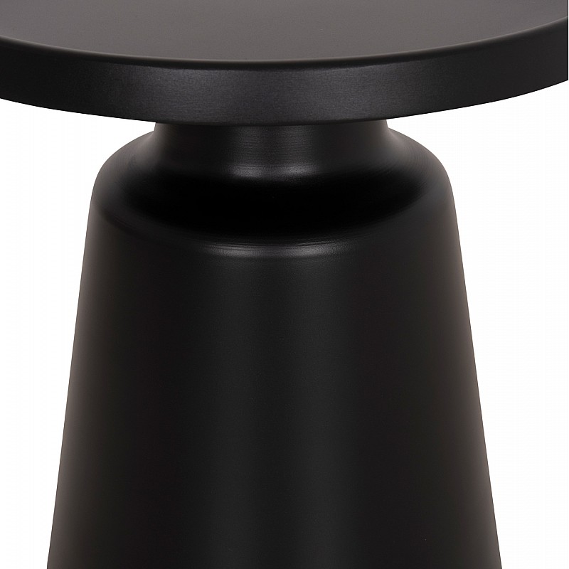 ΣΕΤ 2 ΤΡΑΠΕΖΙΑ ΣΑΛΟΝΙΟΥ RINKON2 HM18304.02 ΜΕΤΑΛΛΟ ΣΕ ΜΑΥΡΟ Φ49εκ & Φ69εκ