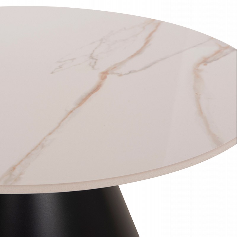 ΣΕΤ 2 ΤΡΑΠΕΖΙΑ ΣΑΛΟΝΙΟΥ RIDGE(X) HM18307.02 SINTERED STONE TOPS--ΒΑΣΕΙΣ ΜΑΥΡΕΣ Φ50 & Φ70