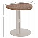 ΒΟΗΘΗΤΙΚΟ ΤΡΑΠΕΖΙ ΟΒΑΛ ALPER HM18328 MDF SONAMA--ΜΕΤΑΛΛΟ ΛΕΥΚΟ 50x50x51Υεκ. ΒΟΗΘΗΤΙΚΟ ΤΡΑΠΕΖΙ ΟΒΑΛ ALPER HM18328 MDF SONAMA--ΜΕΤΑΛΛΟ ΛΕΥΚΟ 50x50x51Υεκ.