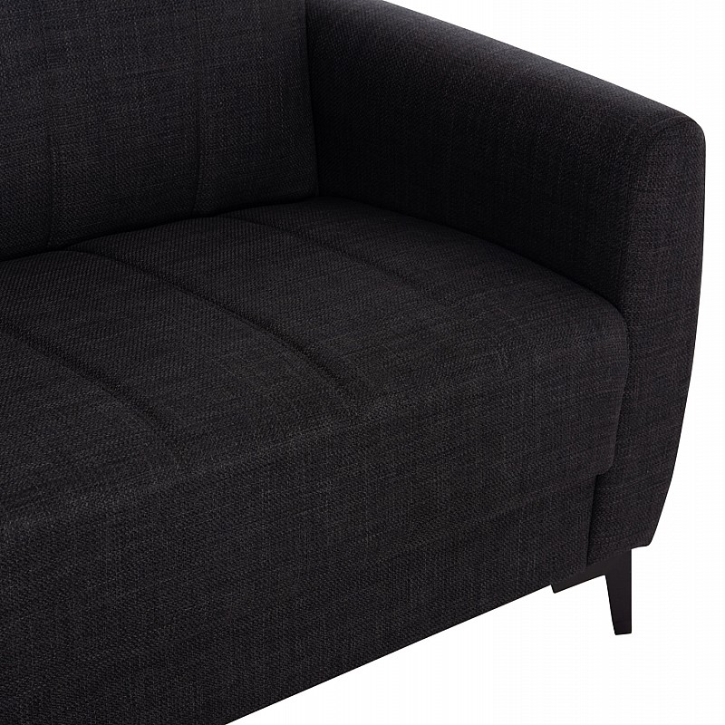 ΚΑΝΑΠΕΣ ΚΡΕΒΑΤΙ ΜΕ ΑΠΟΘ.ΧΩΡΟ ΔΙΘΕΣΙΟΣ NIKKO HM3293.01 ΓΚΡΙ ΥΦΑΣΜΑ 144x75x84Υεκ.