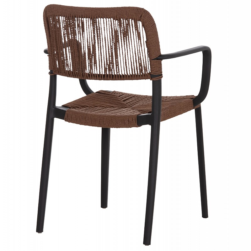 ΠΟΛΥΘΡΟΝΑ ΕΞ.ΧΩΡΟΥ STRIDER HM6391.02 ΜΑΥΡΟ ΠΟΛΥΠΡΟΠΥΛΕΝΙΟ--ΚΑΦΕ ΣΧΟΙΝΙ 57x53x80Υεκ.