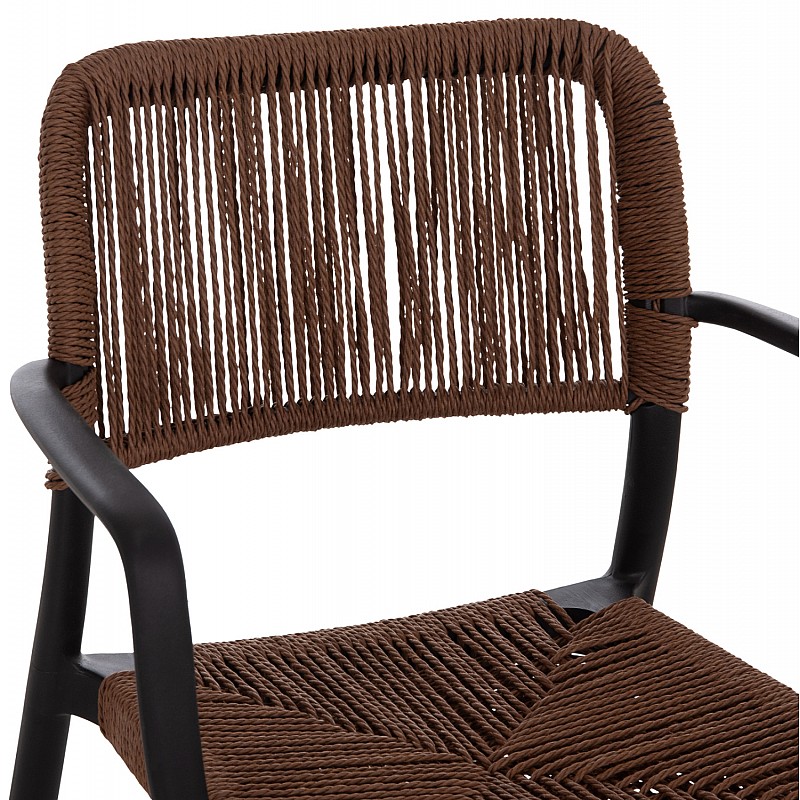 ΠΟΛΥΘΡΟΝΑ ΕΞ.ΧΩΡΟΥ STRIDER HM6391.02 ΜΑΥΡΟ ΠΟΛΥΠΡΟΠΥΛΕΝΙΟ--ΚΑΦΕ ΣΧΟΙΝΙ 57x53x80Υεκ.