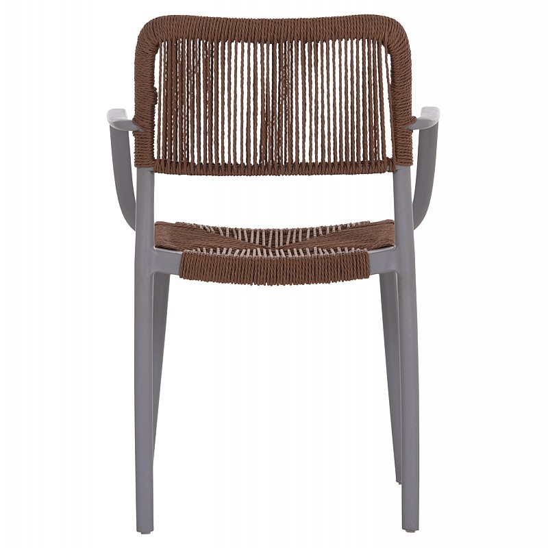 ΠΟΛΥΘΡΟΝΑ ΕΞ.ΧΩΡΟΥ STRIDER HM6391.03 ΓΚΡΙ ΠΟΛΥΠΡΟΠΥΛΕΝΙΟ--ΚΑΦΕ ΣΧΟΙΝΙ 57x53x80Υεκ.