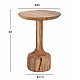 ΣΕΤ 3 ΣΤΡΟΓΓΥΛΑ ΤΡΑΠΕΖΑΚΙΑ ΣΑΛΟΝΙΟΥ GOBLET HM18348 ΞΥΛΟ ΑΚΑΚΙΑΣ Φ50x60Υεκ ΣΕΤ 3 ΣΤΡΟΓΓΥΛΑ ΤΡΑΠΕΖΑΚΙΑ ΣΑΛΟΝΙΟΥ GOBLET HM18348 ΞΥΛΟ ΑΚΑΚΙΑΣ Φ50x60Υεκ