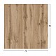 ΕΠΙΦΑΝΕΙΑ ΤΡΑΠΕΖΙΟΥ HPL ΤΕΤΡΑΓΩΝΗ HM5838.36 SONAMA OAK 70x70εκ.