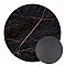 ΕΠΙΦΑΝΕΙΑ ΤΡΑΠΕΖΙΟΥ HPL ΣΤΡΟΓΓΥΛΗ HM5841.34 BLACK MARBLE Φ60εκ.