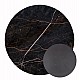 ΕΠΙΦΑΝΕΙΑ ΤΡΑΠΕΖΙΟΥ HPL ΣΤΡΟΓΓΥΛΗ HM5841.34 BLACK MARBLE Φ60εκ.