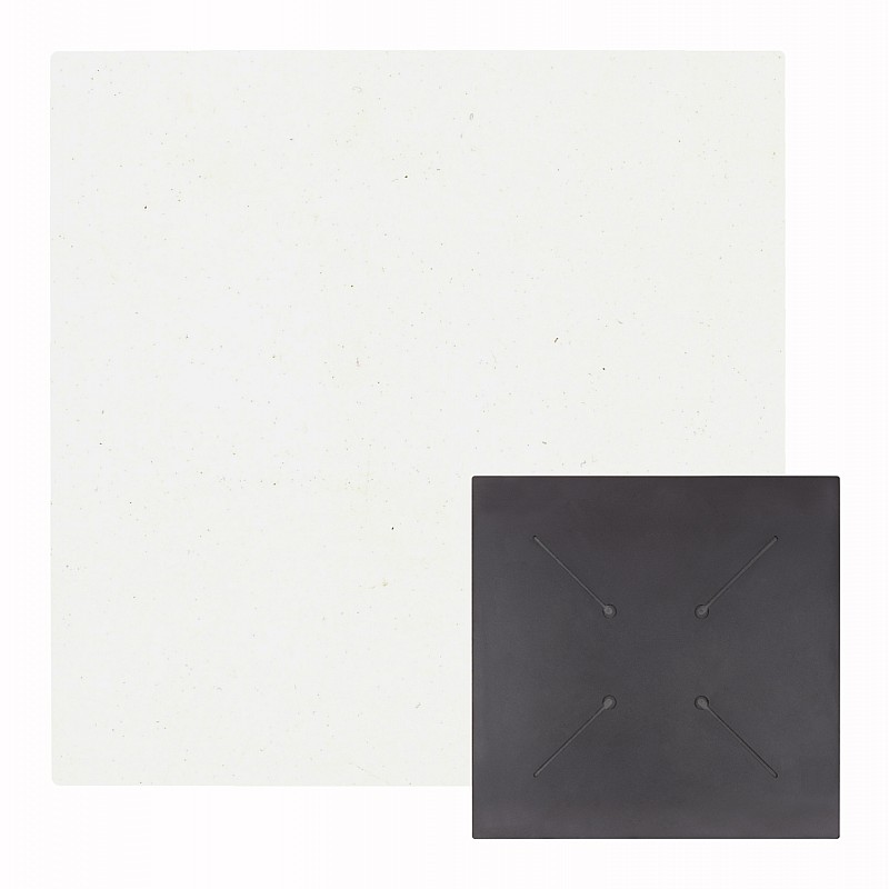 ΕΠΙΦΑΝΕΙΑ ΤΡΑΠΕΖΙΟΥ HPL ΤΕΤΡΑΓΩΝΗ HM5839.23 WHITE 80x80εκ.