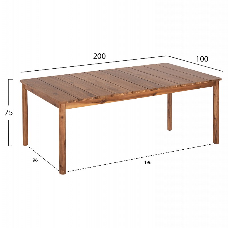 ΤΡΑΠΕΖΙ ΕΞ.ΧΩΡΟΥ NAVANT HM6136 ΜΑΣΙΦ ΞΥΛΟ ΑΚΑΚΙΑΣ-ΦΥΣΙΚΟ 200x100x75Υεκ. ΤΡΑΠΕΖΙ ΕΞ.ΧΩΡΟΥ NAVANT HM6136 ΜΑΣΙΦ ΞΥΛΟ ΑΚΑΚΙΑΣ-ΦΥΣΙΚΟ 200x100x75Υεκ.
