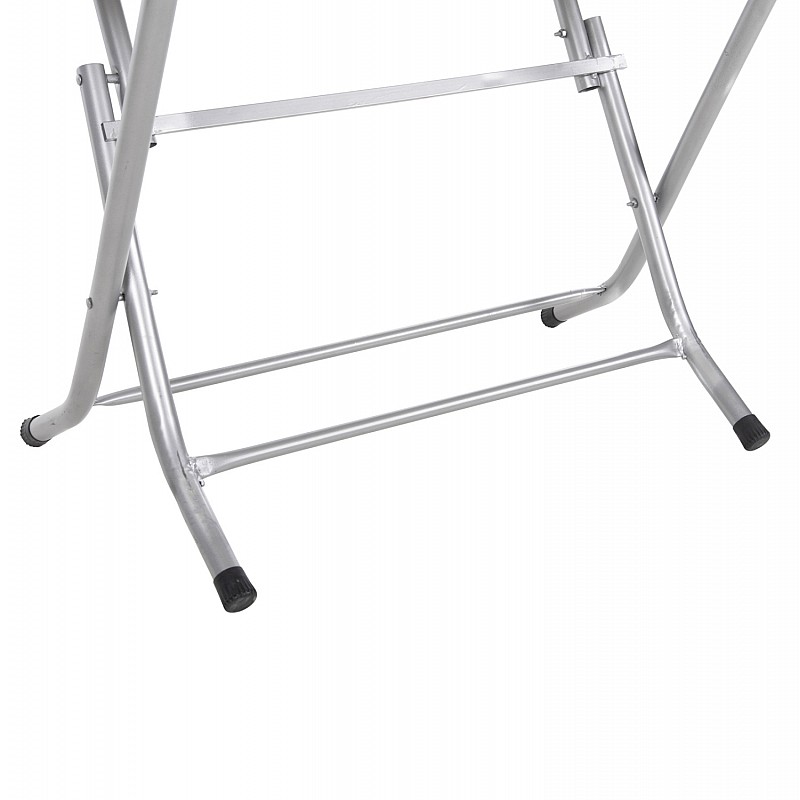 ΤΡΑΠΕΖΙ ΠΤΥΣΣΟΜΕΝΟ CONNY HM6146.03 ΛΕΥΚΟ ΠΟΛΥΠΡΟΠΥΛΕΝΙΟ ΟΨΗ RATTAN TOP-ΜΕΤΑΛΛΙΚΗ ΒΑΣΗ 114x64x74Υεκ.